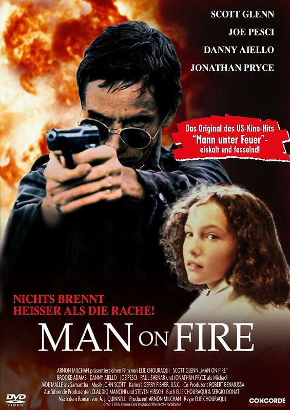 Man on Fire DVD