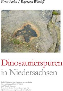Dinosaurierspuren in Niedersachsen (Bücher von Ernst Probst über Paläontologie, Band 16)