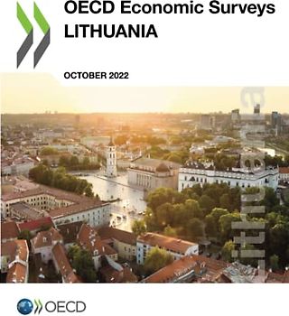 OECD Economic Surveys: Lithuania 2022