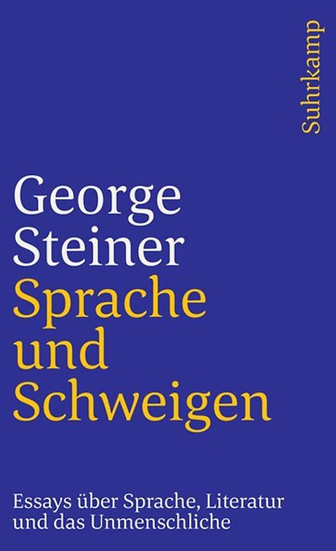 Sprache und Schweigen