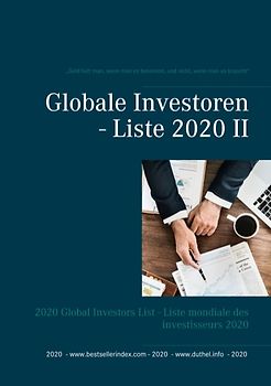 Globale Investoren - Liste 2020 II