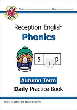 Reception Phonics Daily Practice Book: Autumn Term (CGP Reception Daily Workbooks)