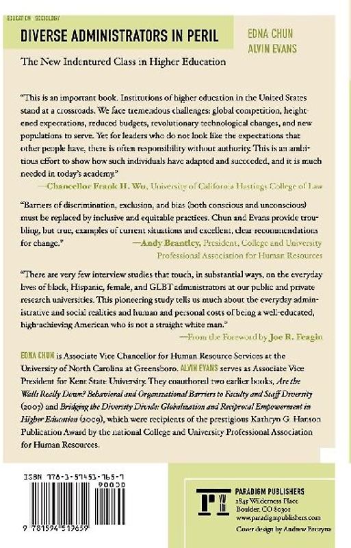 Diverse Administrators in Peril