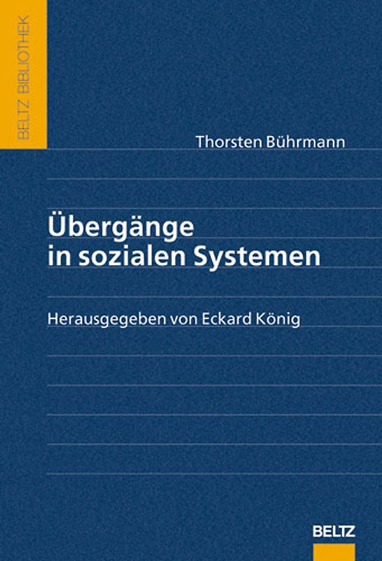 Übergänge in sozialen Systemen