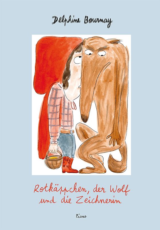 Rotkäppchen, der Wolf und die Zeichnerin