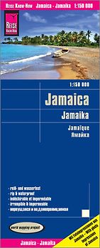 Reise Know-How Landkarte Jamaika / Jamaica (1:150.000)