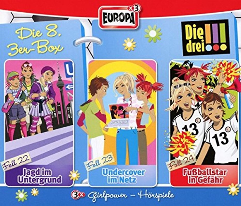 Die drei !!!: Box 8 - Folgen 22-24 [3 CDs]