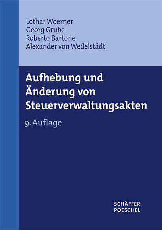 Aufhebung und Änderung von Steuerverwaltungsakten