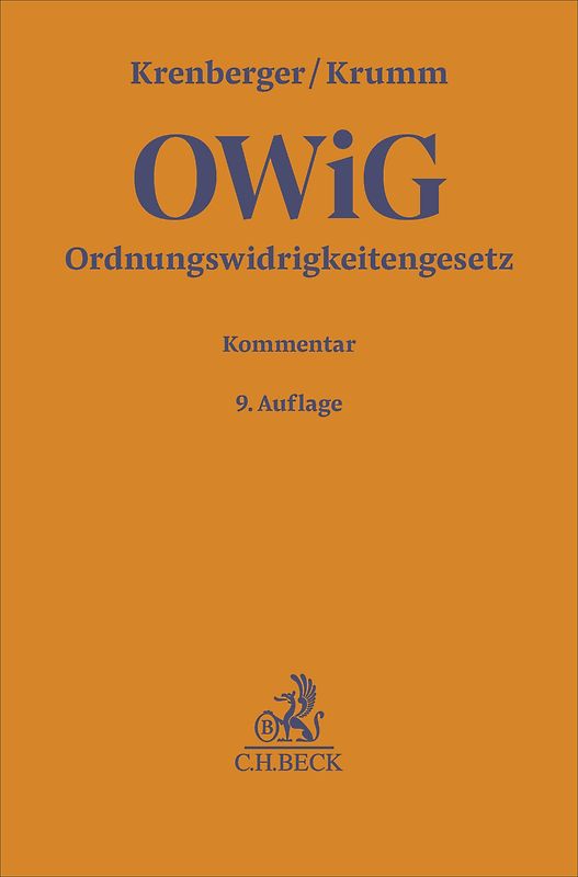 Ordnungswidrigkeitengesetz. OWiG