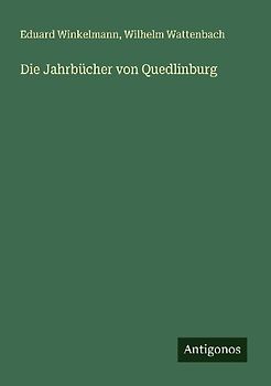 Die Jahrbücher von Quedlinburg