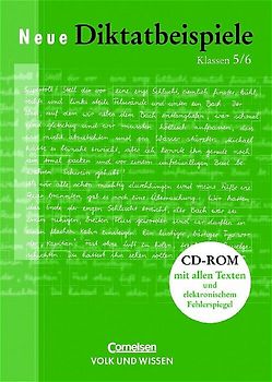 Neue Diktatbeispiele 5/6 mit CD-ROM