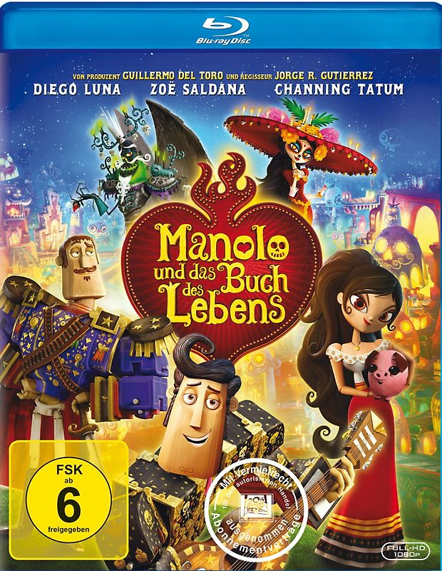 Manolo und das Buch des Lebens Blu-ray Disc