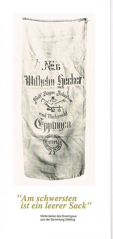 Am schwersten ist ein leerer Sack