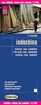 Reise Know-How Landkarte Indochina (1:1.200.000): Vietnam, Laos, Kambodscha