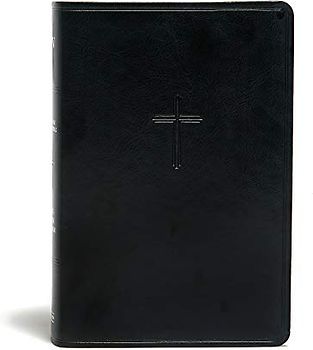 KJV Everyday Study Bible, Black Leathertouch