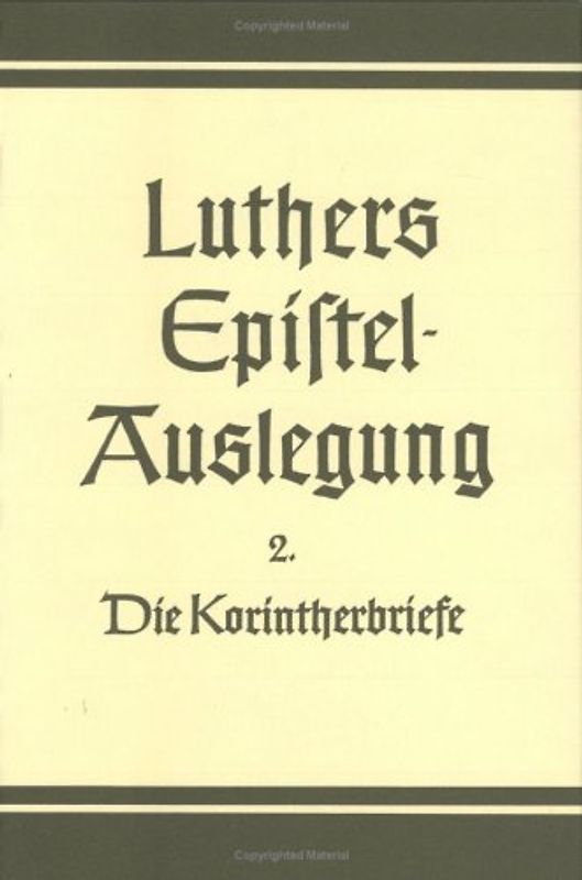 Die Korintherbriefe