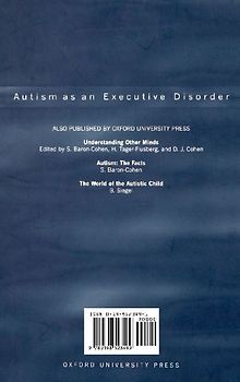 Autism as an Executive Disorder