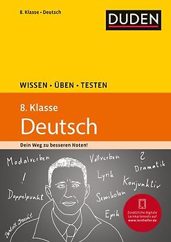 Wissen – Üben – Testen: Deutsch 8. Klasse