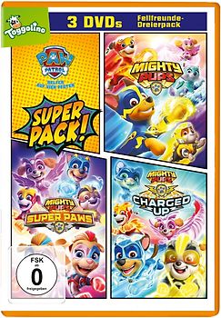 Paw Patrol-Mighty Pups 3er Pack DVD