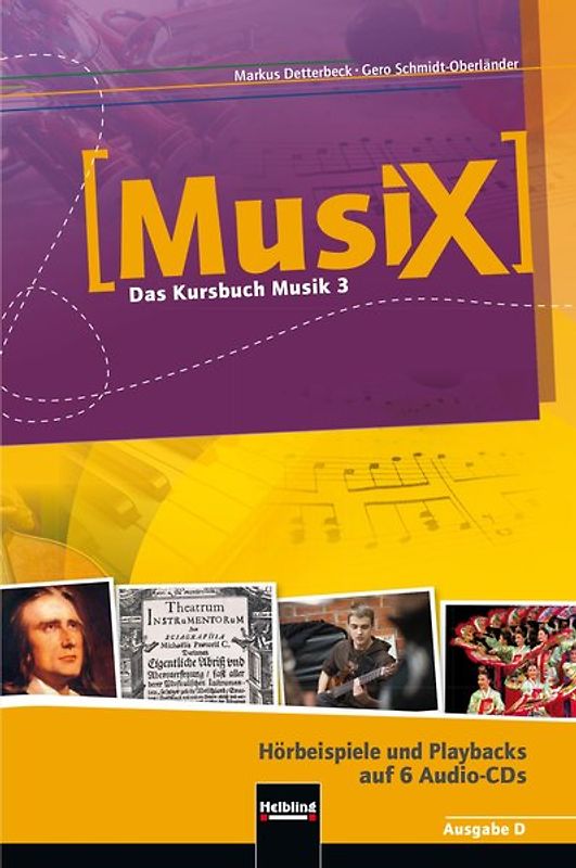 MusiX 3. Audio-CDs. Ausgabe Bayern