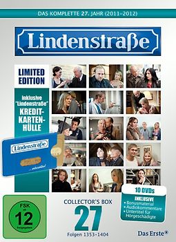 Die Lindenstraße - Das komplette 27. Jahr, Folgen 1353-1404 (Collector's Box Limited Edition,10 Discs) DVD