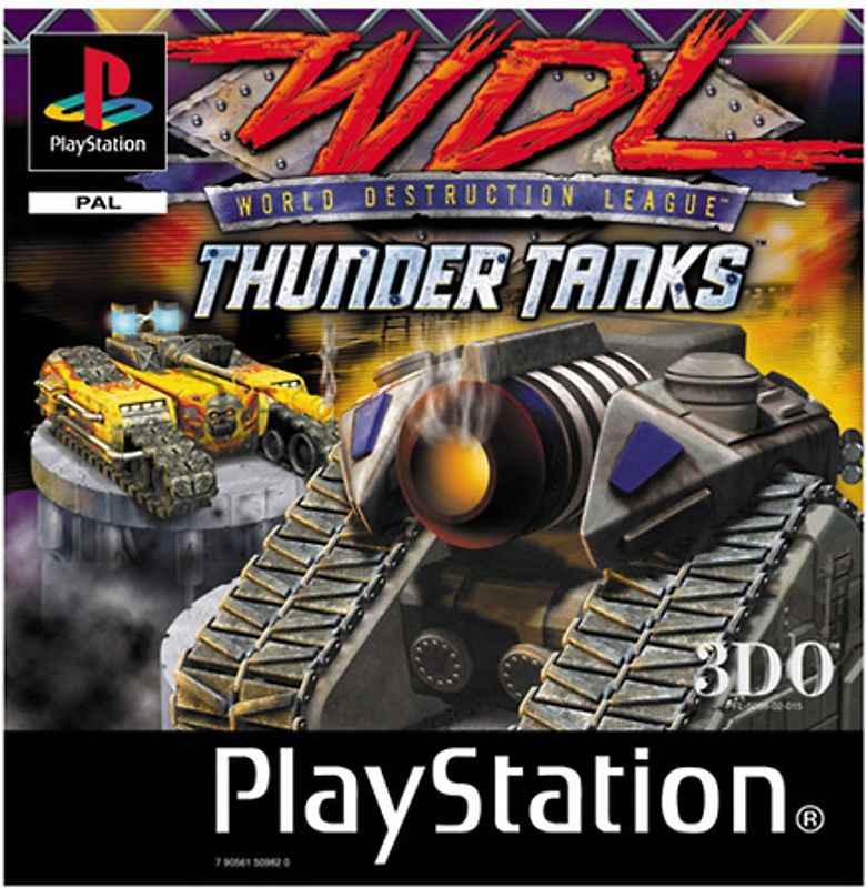 World Destruction League: Thunder Tanks PlayStation 1
