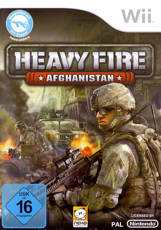 Heavy Fire Afghanistan Nintendo Wii