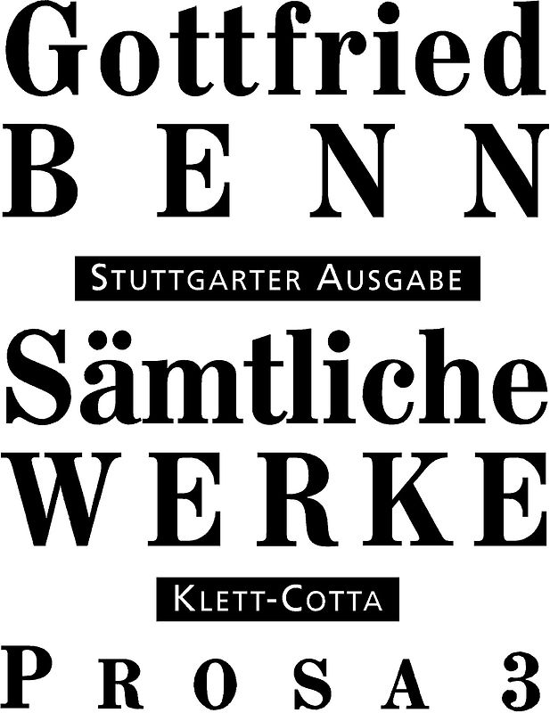 Sämtliche Werke - Stuttgarter Ausgabe. Bd. 5 - Prosa 3 (Sämtliche Werke - Stuttgarter Ausgabe, Bd. 5)