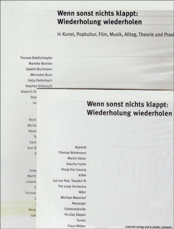 Wenn sonst nichts klappt: Wiederholung wiederholen