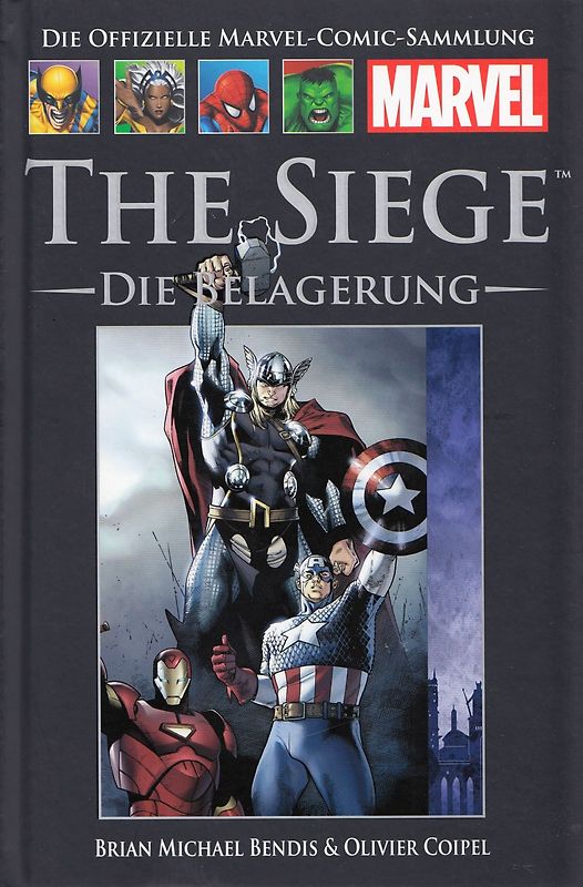 Die offizielle Marvel-Comic-Sammlung 59: The Siege - Die Belagerung - Brian Michael Bendis [Gebundene Ausgabe]