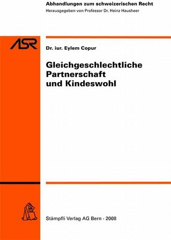 Gleichgeschlechtliche Partnerschaft und Kindeswohl
