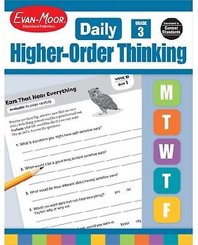 Daily Higher-Order Thinking, Grade 3 Te
