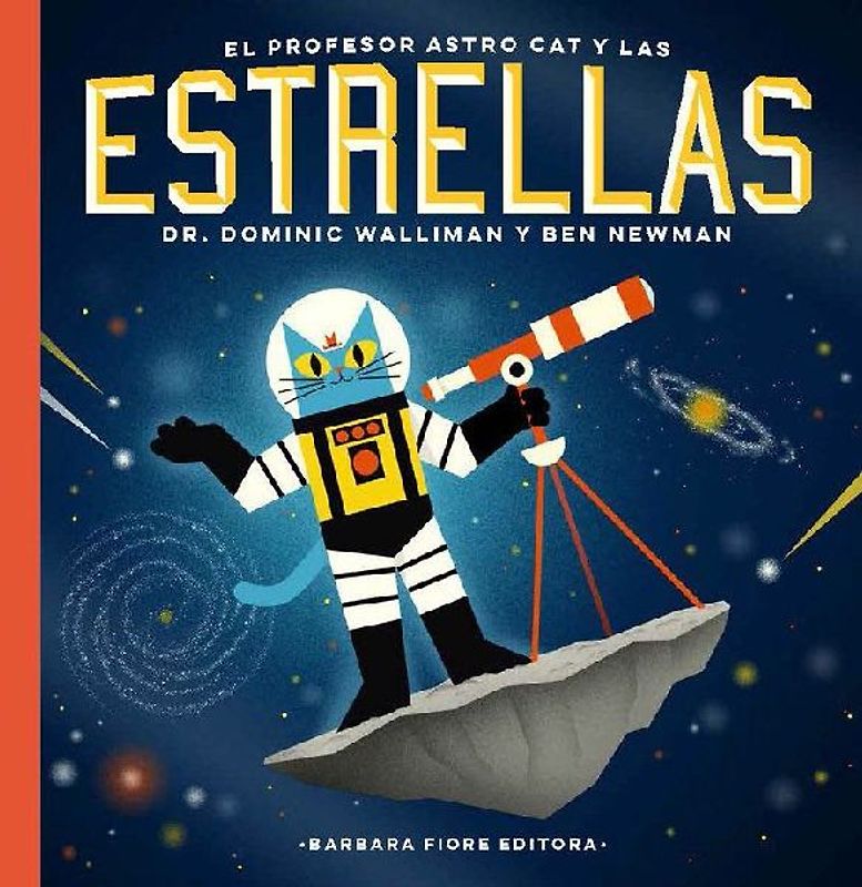 EL profesor Astro Cat y las estrellas