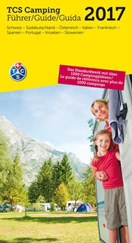 TCS Schweiz & Europa Campingführer 2017