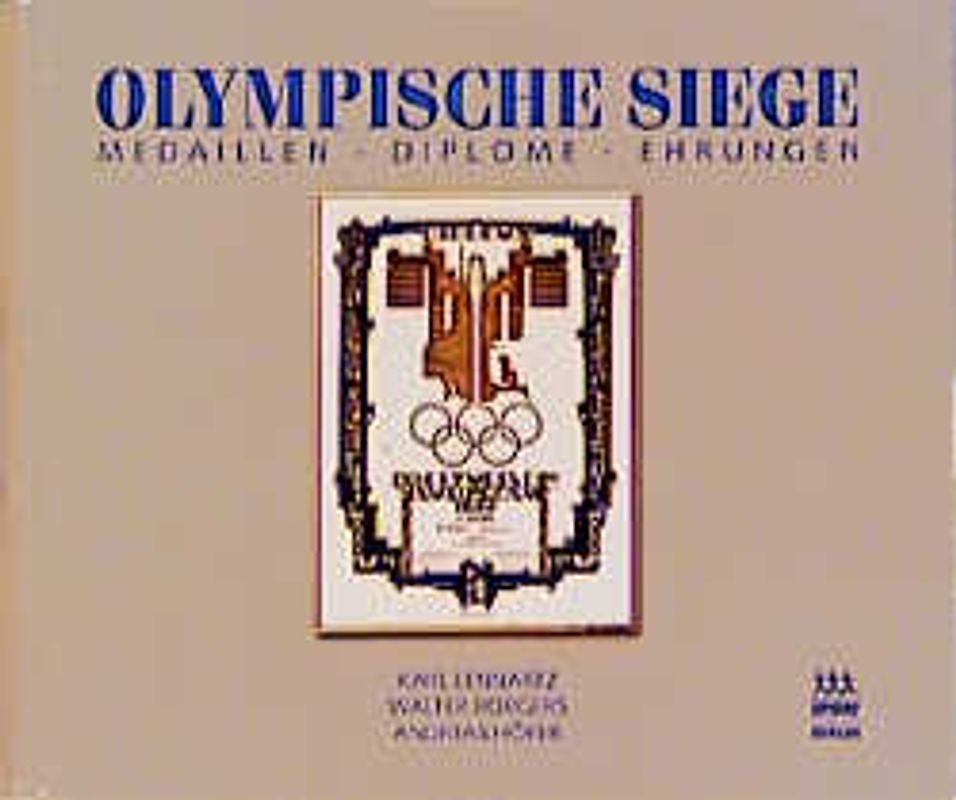 Olympische Siege. Medaillen - Diplome - Ehrungen