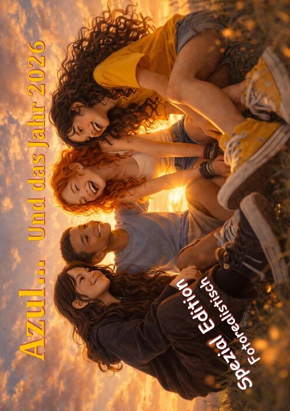Azul... und das Jahr 2026 - Spezial Edition - Fotorealistisch