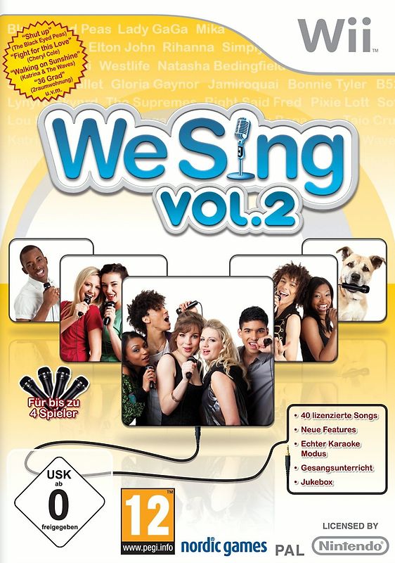 We Sing 2 (Standalone) Nintendo Wii