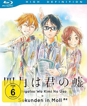 Shigatsu Wa Kimi No Uso - Sekunden in Moll Vol. 4 Blu-ray Disc