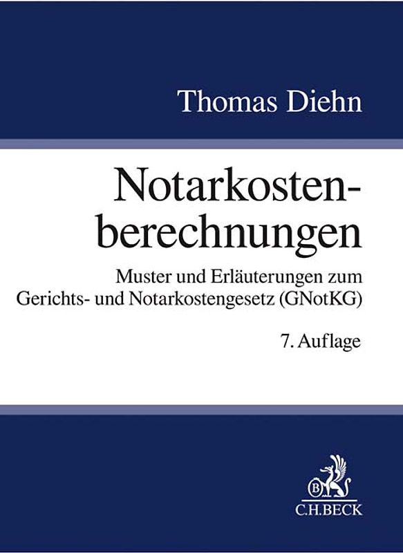 Notarkostenberechnungen