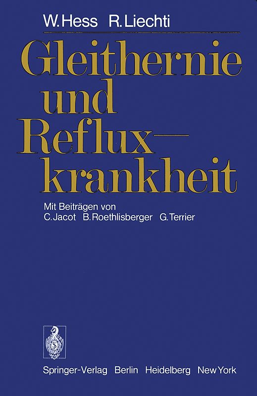 Gleithernie und Refluxkrankheit