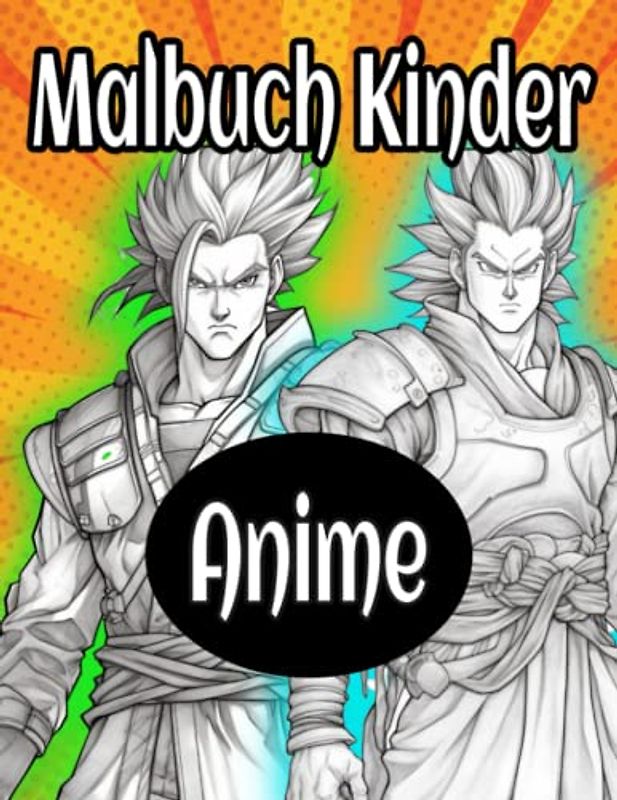 Anime Malbuch Kinder: malbuch für erwachsene, teenager, kinder | manga und anime malbuch für jugendliche