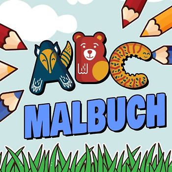 ABC Malbuch Kindergarten und Vorschule: Buchstaben und Zahlen Malheft für Kinder zum Ausmalen und Lernen - Ausmalbuch für Vorschulkinder mit über 50 Motiven