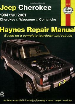 Jeep Cherokee 1984 Thru 2001: Cherokee, Wagoneer, Comanche Haynes Repair Manual - J. H. Haynes