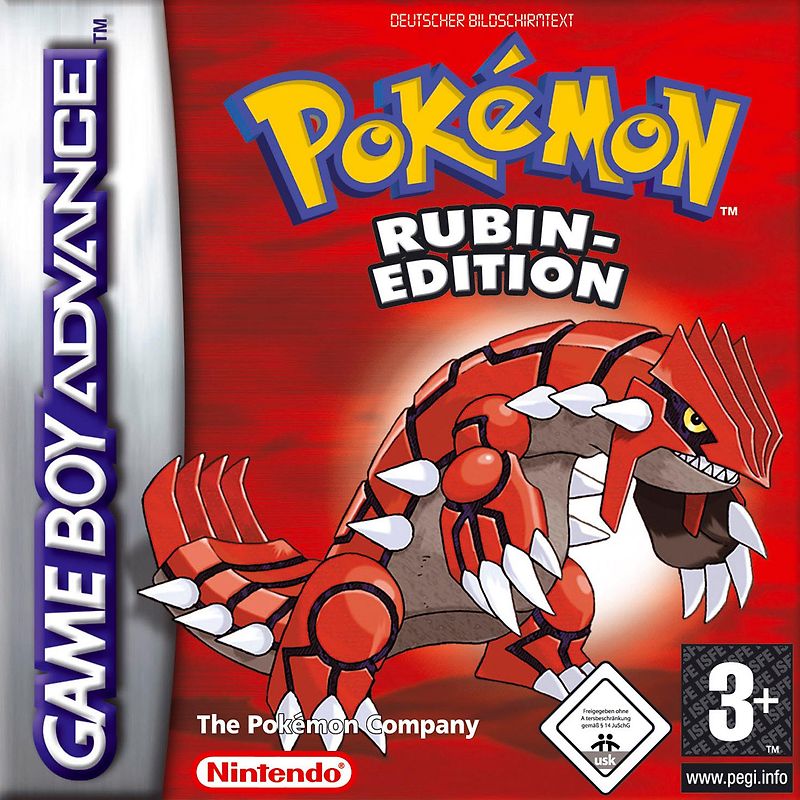 Pokémon - Rubin Edition Nintendo Game Boy Advance