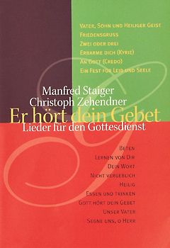 Er hört dein Gebet - Chorpartitur. Lieder für den Gottesdienst