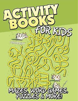 Activity Books for Kids (Mazes, Word Games, Puzzles & More!)