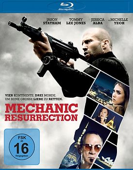 Mechanic: Resurrection Blu-ray Disc