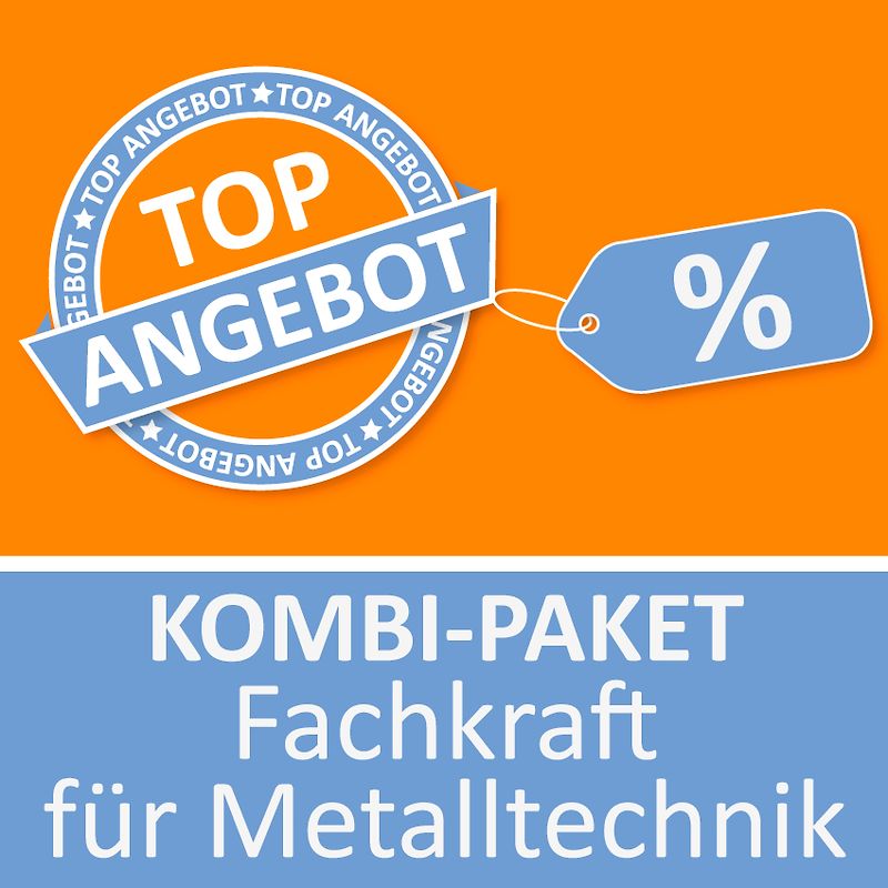Kombi-Paket Fachkraft für Metalltechnik FR Montagetechnik Lernkarten