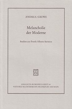 Melancholie der Moderne