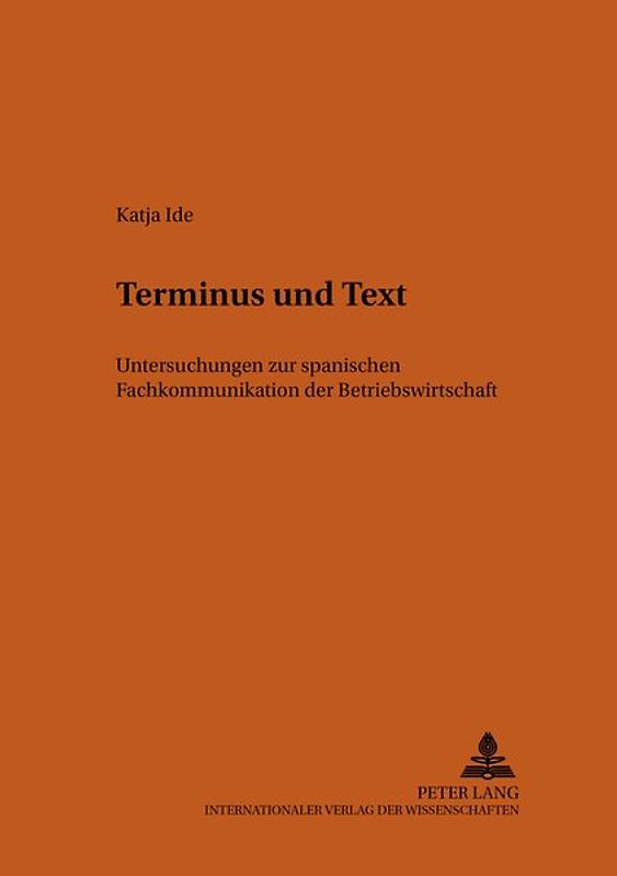 Terminus und Text